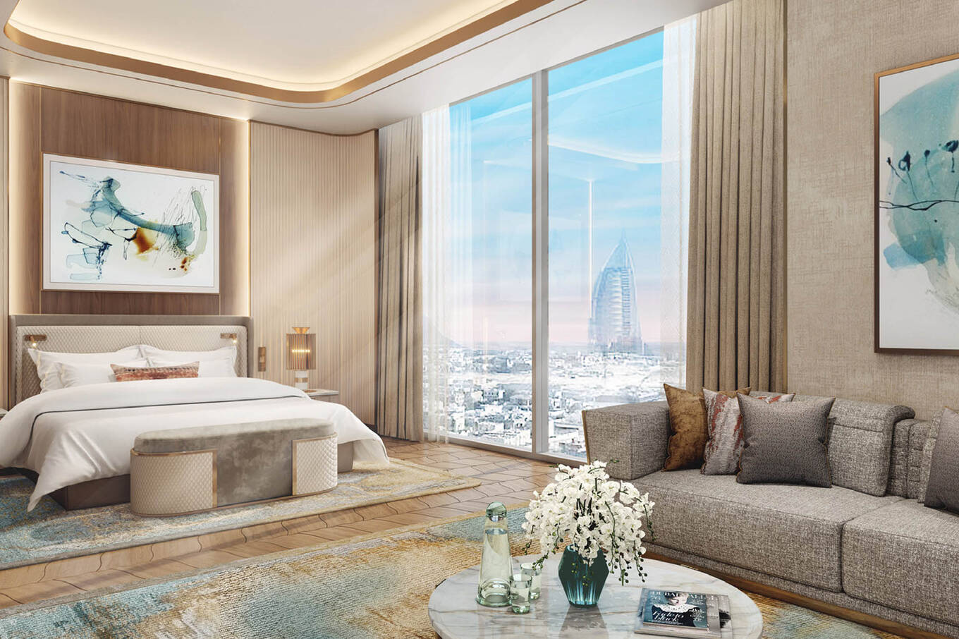 Fairmont Residences Dubai Skyline